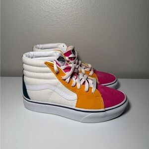 Vans Sk8 Hi Multicolor Women’s 7.5 Men’s 6
